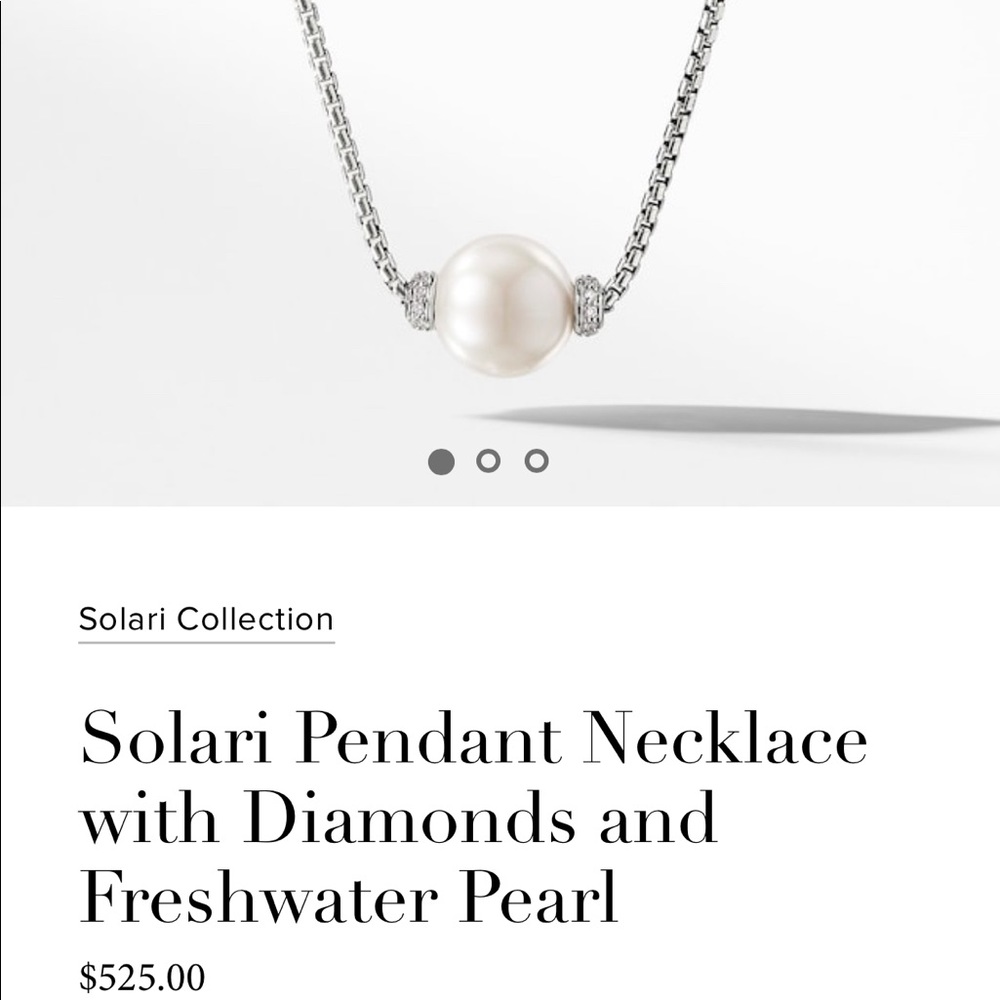 David Yurman Solari Pearl Necklace